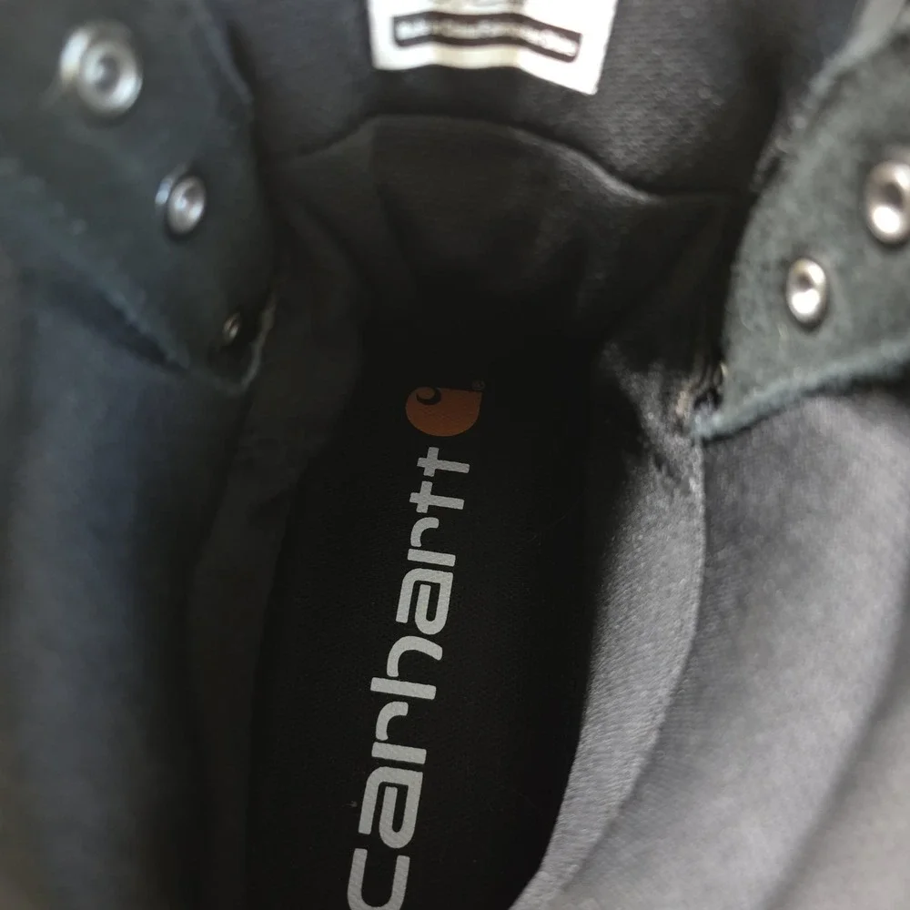 Carhartt Rugged Flex 6-Inch Waterproof Composite Toe Boots Black CMF6371 11.5